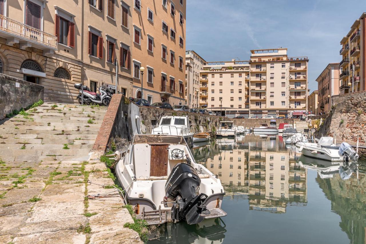 Piccola Venezia Canal View Charming Flat Livorno Exterior foto